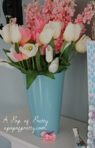Spring Easter decorating ideas - tulips