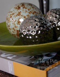 Living room decor accessories