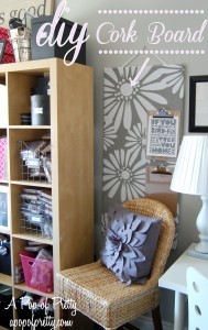 diy cork board
