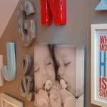 Letters as wall decor