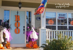Boo wreath Halloween