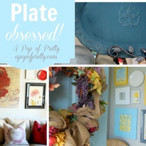 decorative plates as wall art