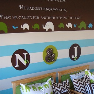 twin boy toddler room decor