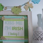 St patricks day mantel decor