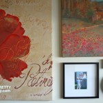 Gallery wall with photos