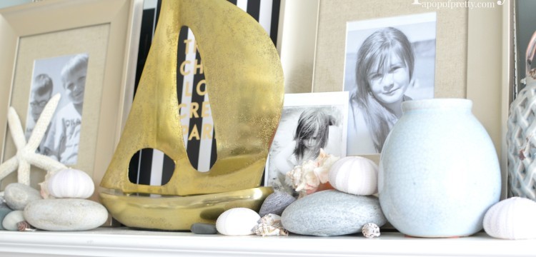 Beach Summer Mantel Decor 7