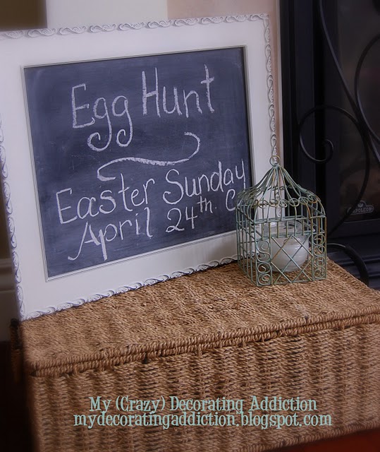My Easter Mantel {and other touches!)