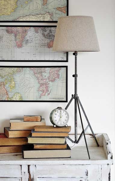 Decorating with Maps: Inspiration Photos!