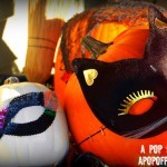 No Carve Pumpkin Ideas - cat mask