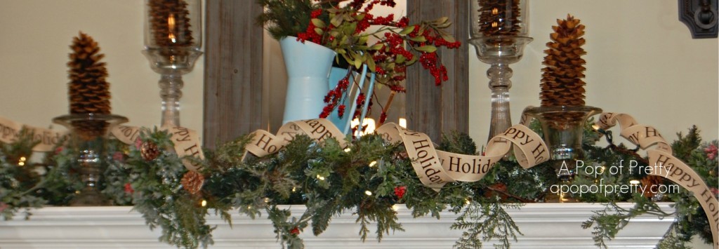 How to Decorate a Christmas Mantel / Mantle (StepbyStep Tutorial)  A