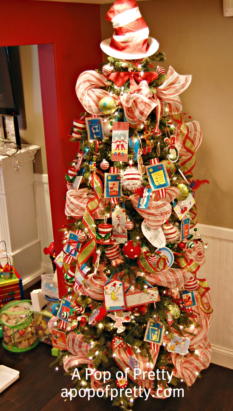 How to Make Dr. Seuss Christmas Tree Decorations: A Tutorial! - A 