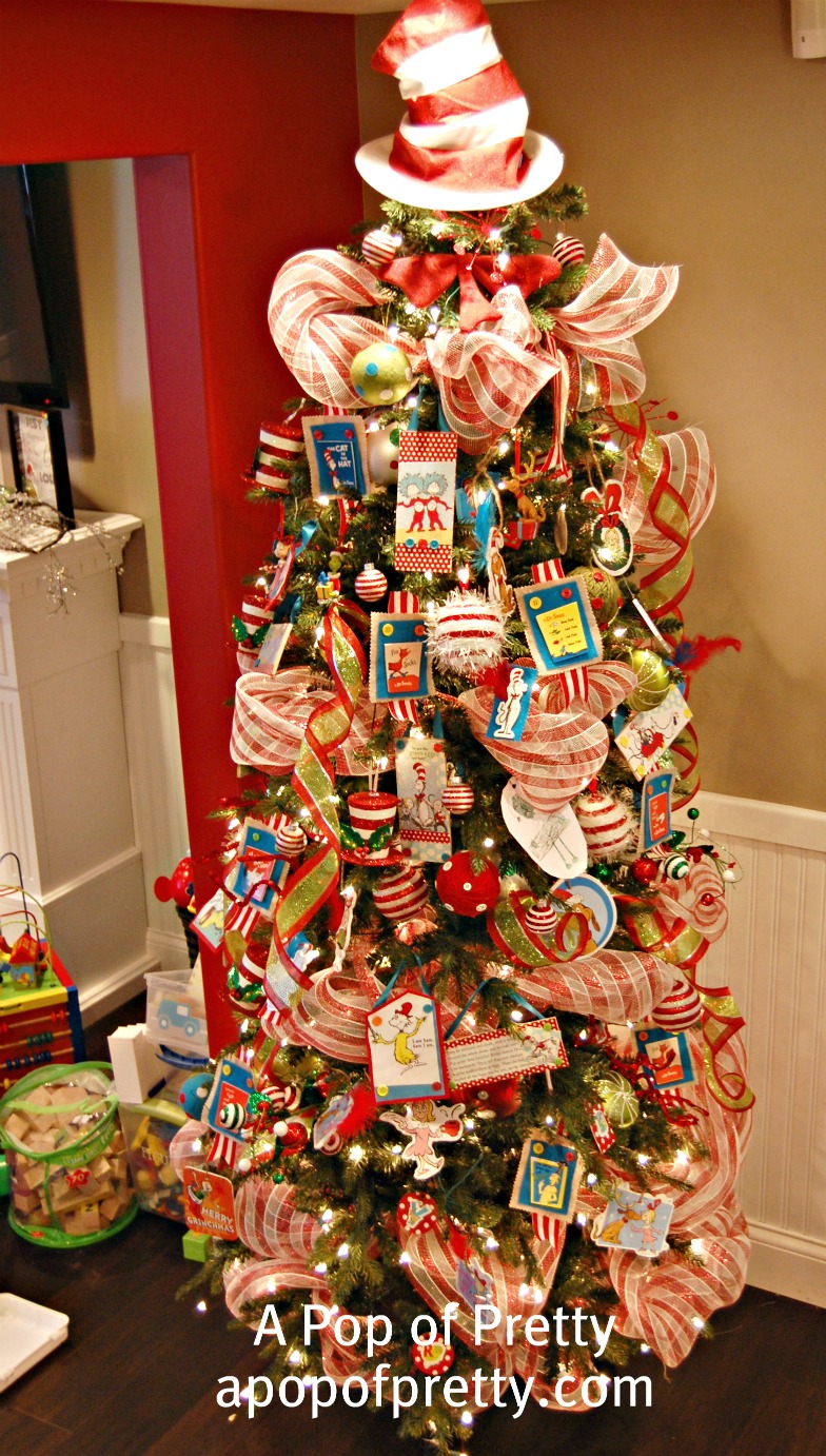 Grinch Christmas Tree (and Grinch Tree Topper) - Southern Crush at Home