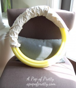 how to make an Easter wreath