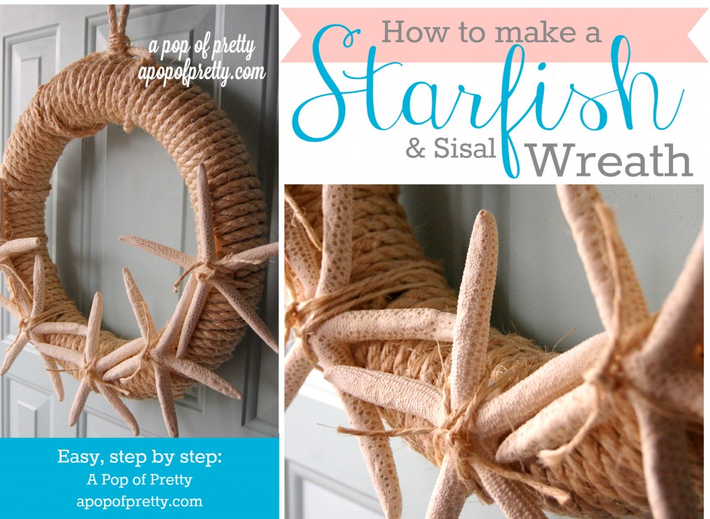 Starfish Wreath how to make