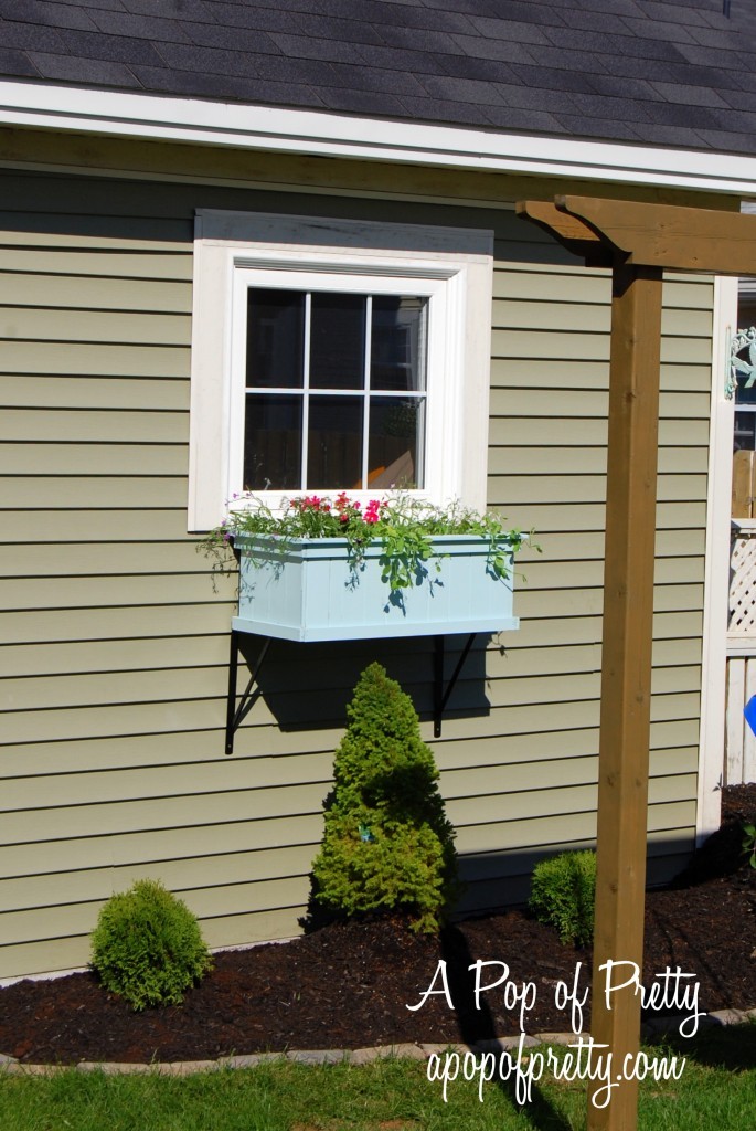 Decorating with a window box
