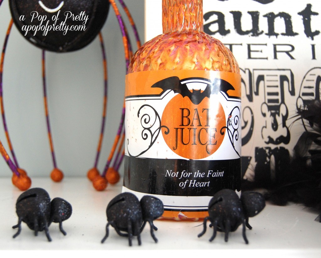 Bat Juice - Halloween decorating