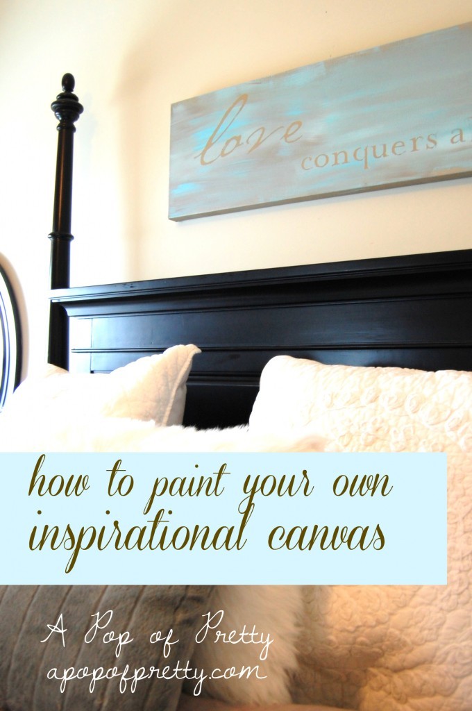 diy wall decor inspirational canvas