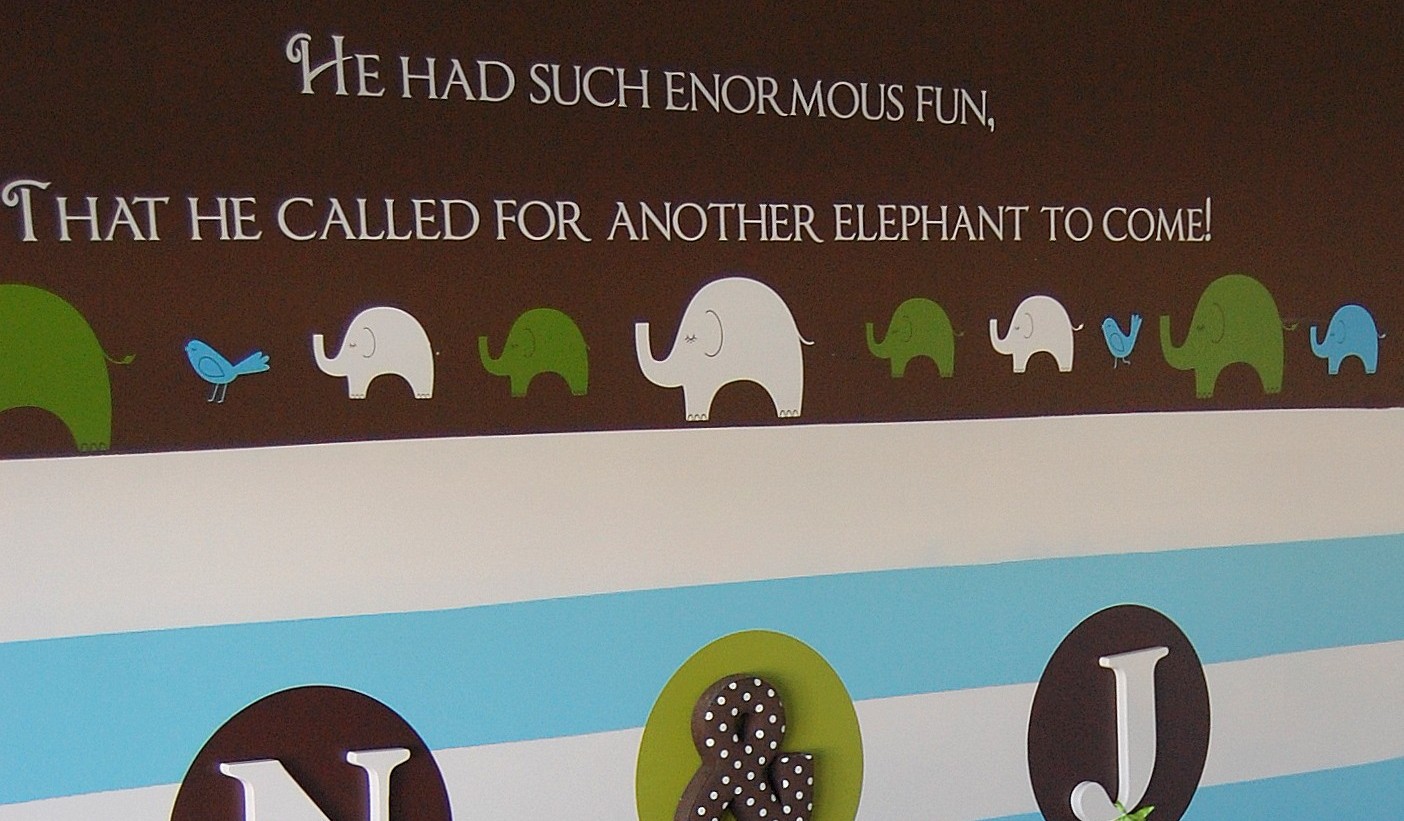 How to Remove Vinyl Wall Decals (Bye Bye Elephants)