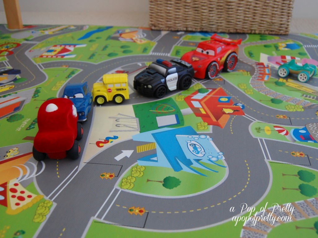 car rug idea for toddler room