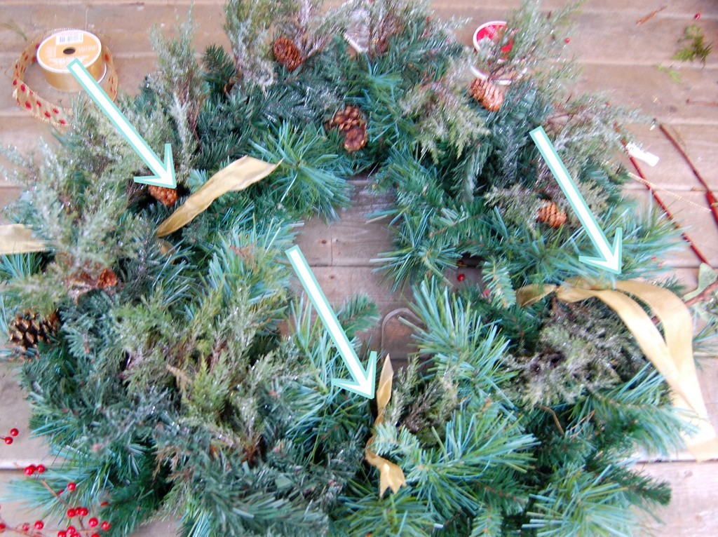 Christmas wreath tutorial