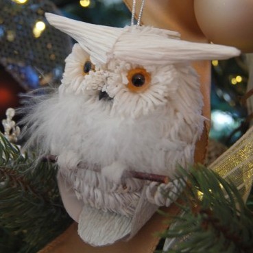 Owl Christmas Decor
