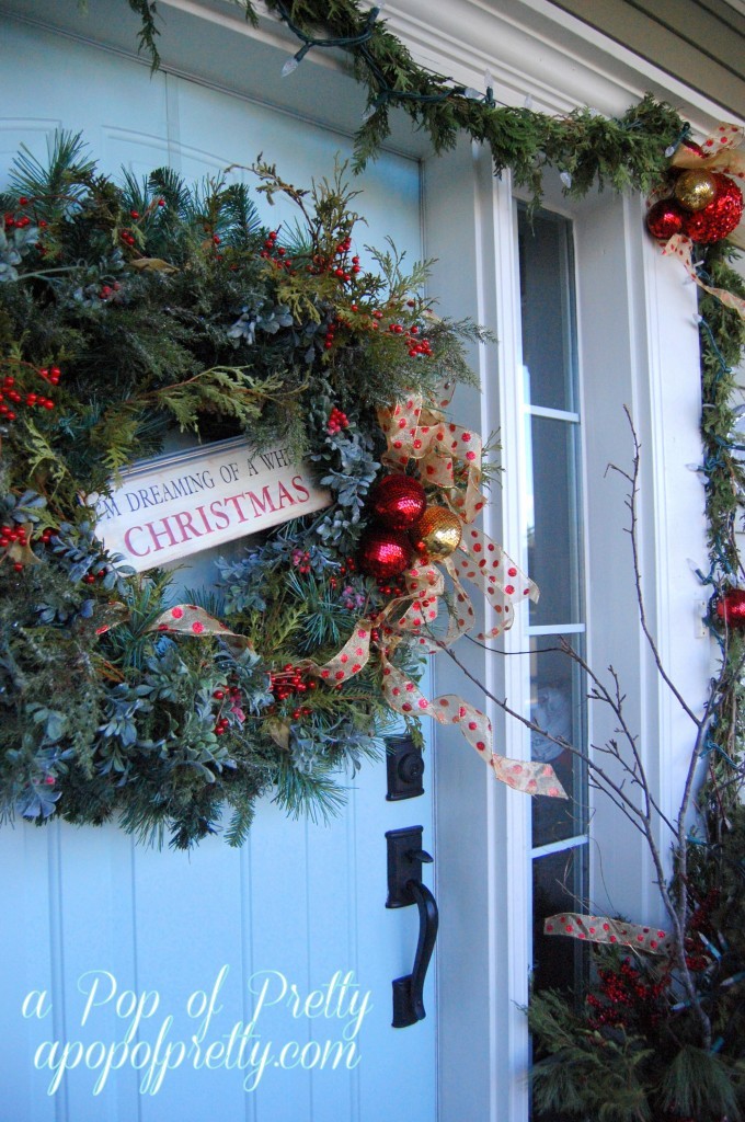 Front Porch Christmas Decorations