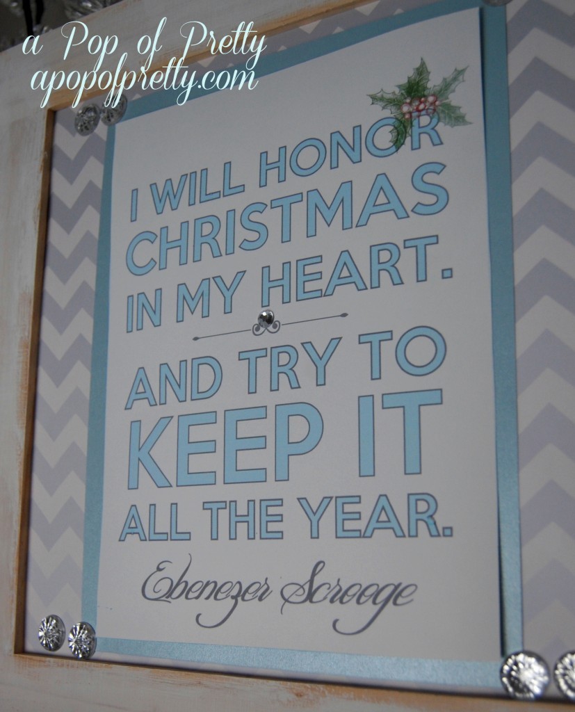 Free Christmas Printable - Scrooge
