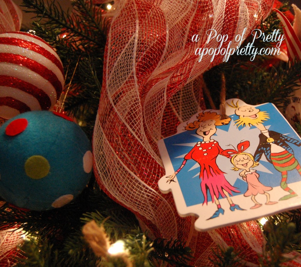 Dr. Seuss Christmas Tree Decor