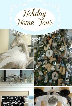 diy Christmas decorating - home tour