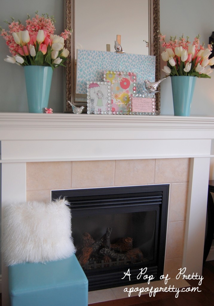 Spring Mantel Decorating Ideas