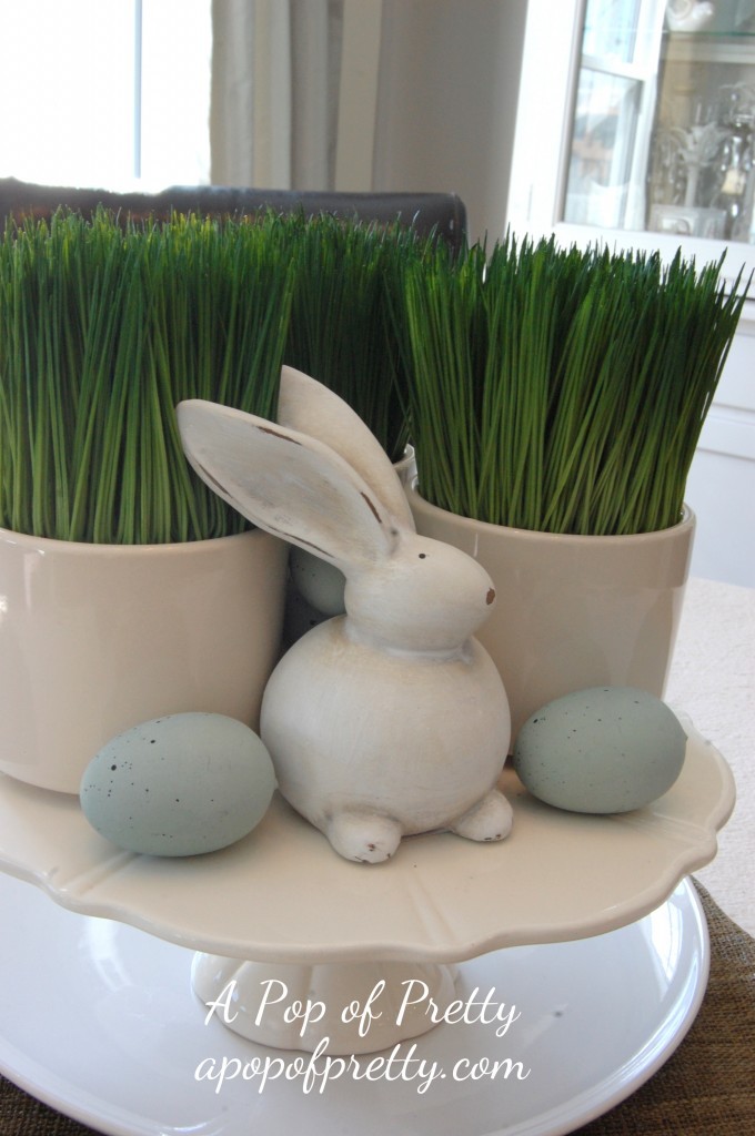Easter decorating idea - Pier One bunny