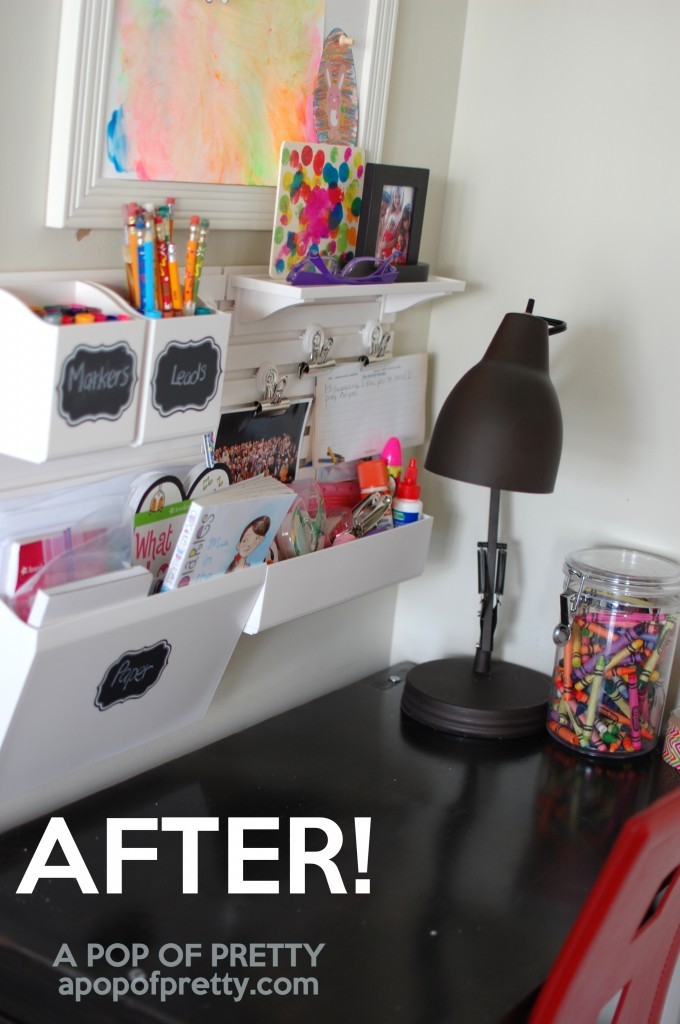 how to organize - kids art station