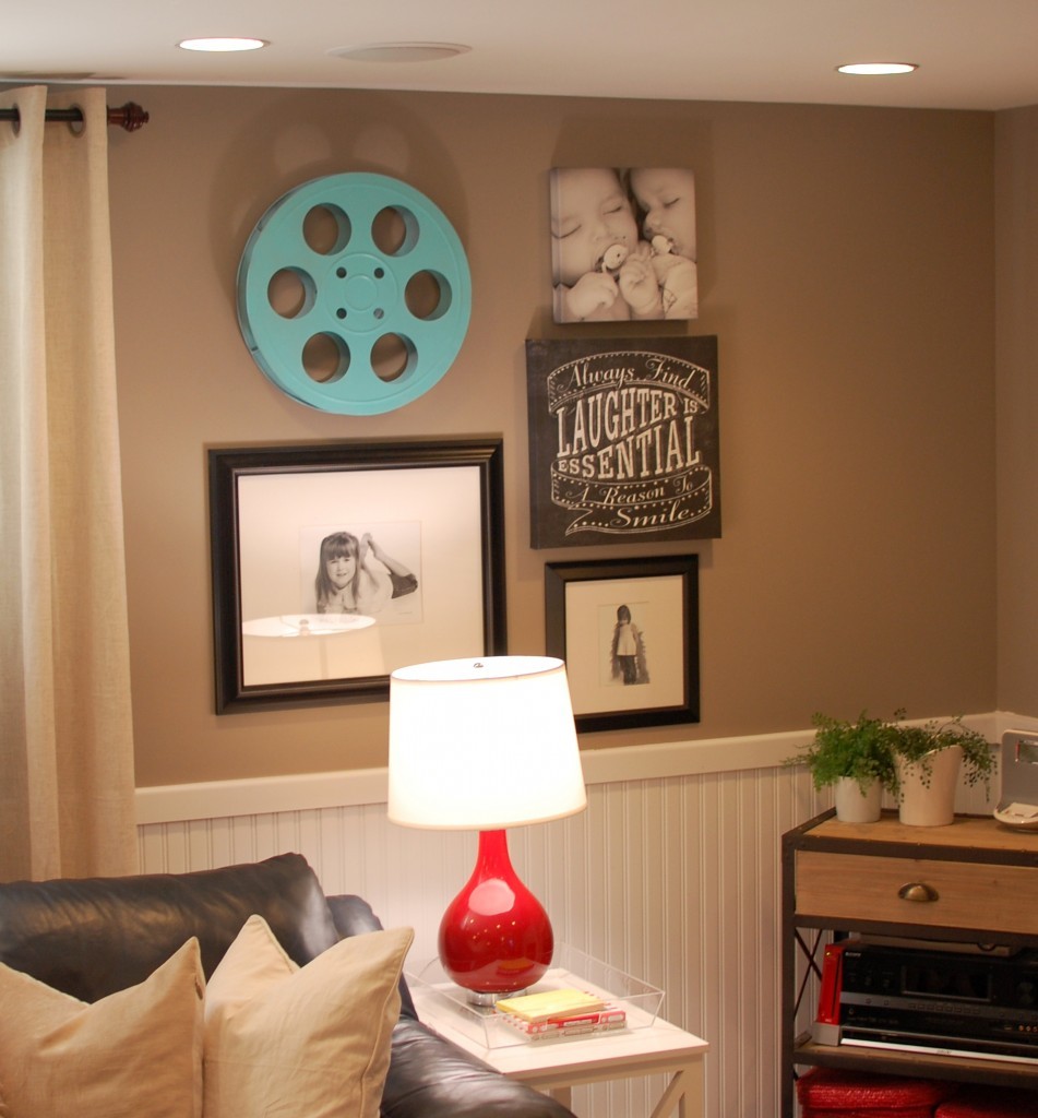 Basement Decorating Ideas Some Room Edits! - A Pop of Pretty