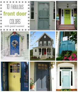 Front Door Color: 10 Fabulous Front Door Colors (& their paint names ...