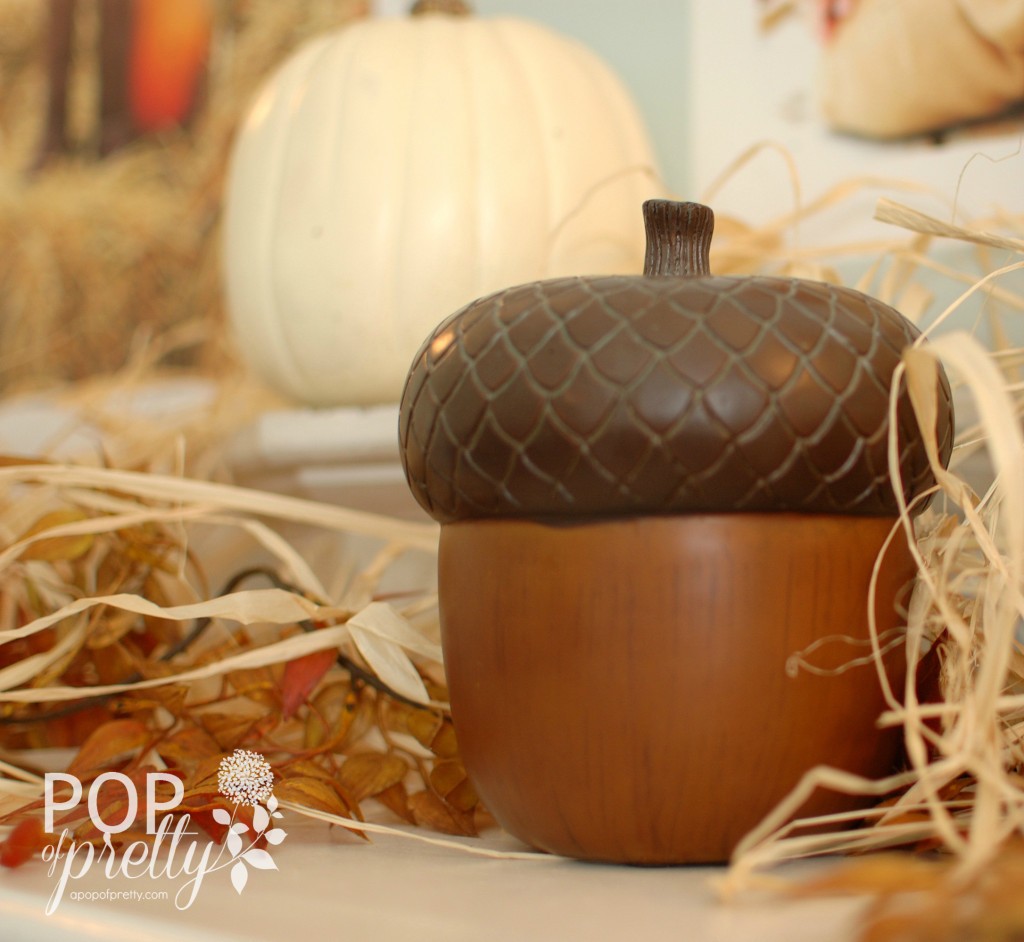 Fall decor - acorn