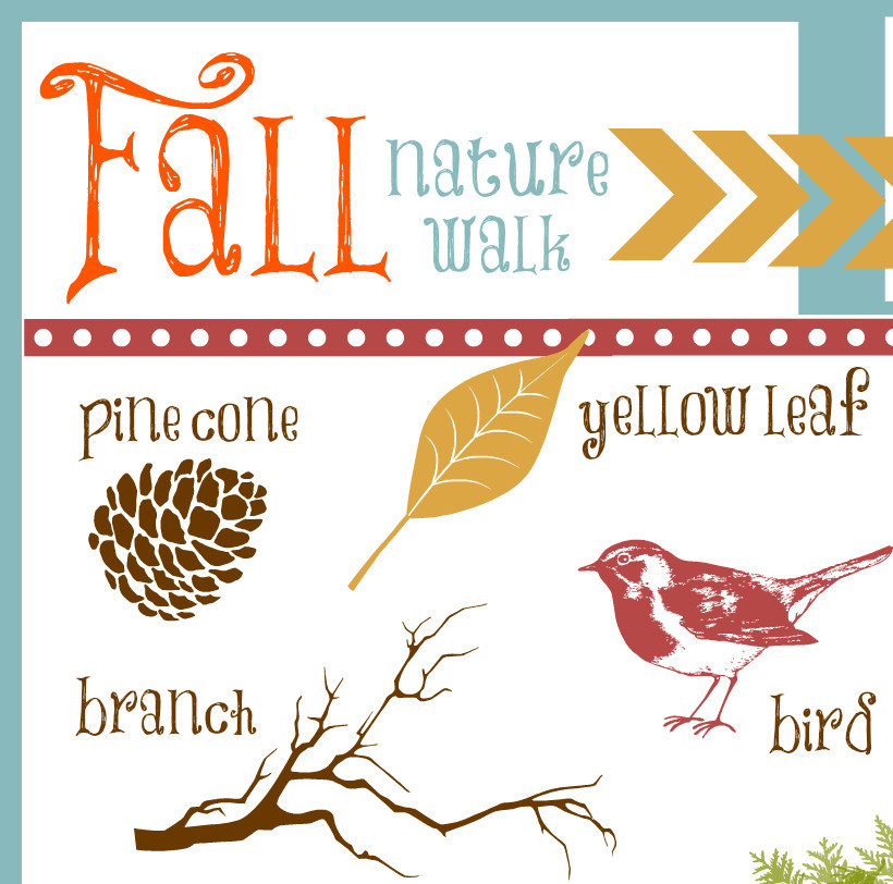 Nature Walk Printable {Fun Fall Activity for Kids}