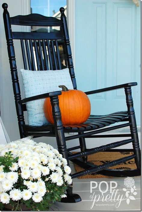 Fall Decorating - Front Porch