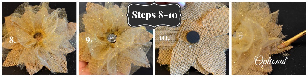 hostess gift tutorial - step 8 to 10
