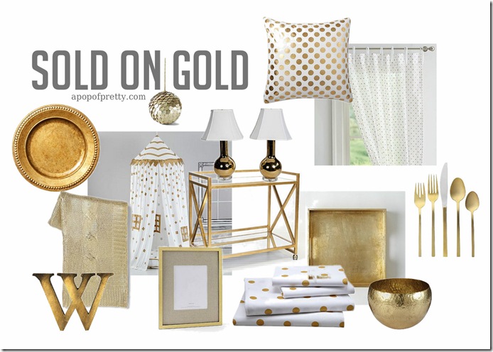 Gold decor