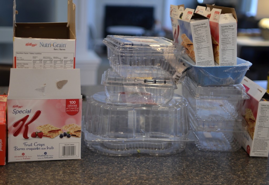 reclaim more kitchen storage - remove packaging