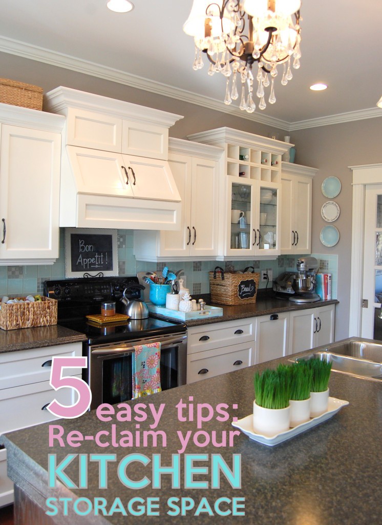 More Kitchen storage space - 5 tips