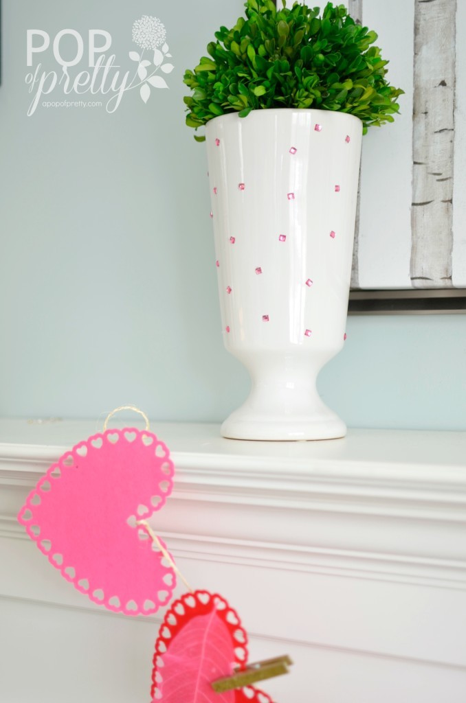 Valentines Decorating Idea - Vase