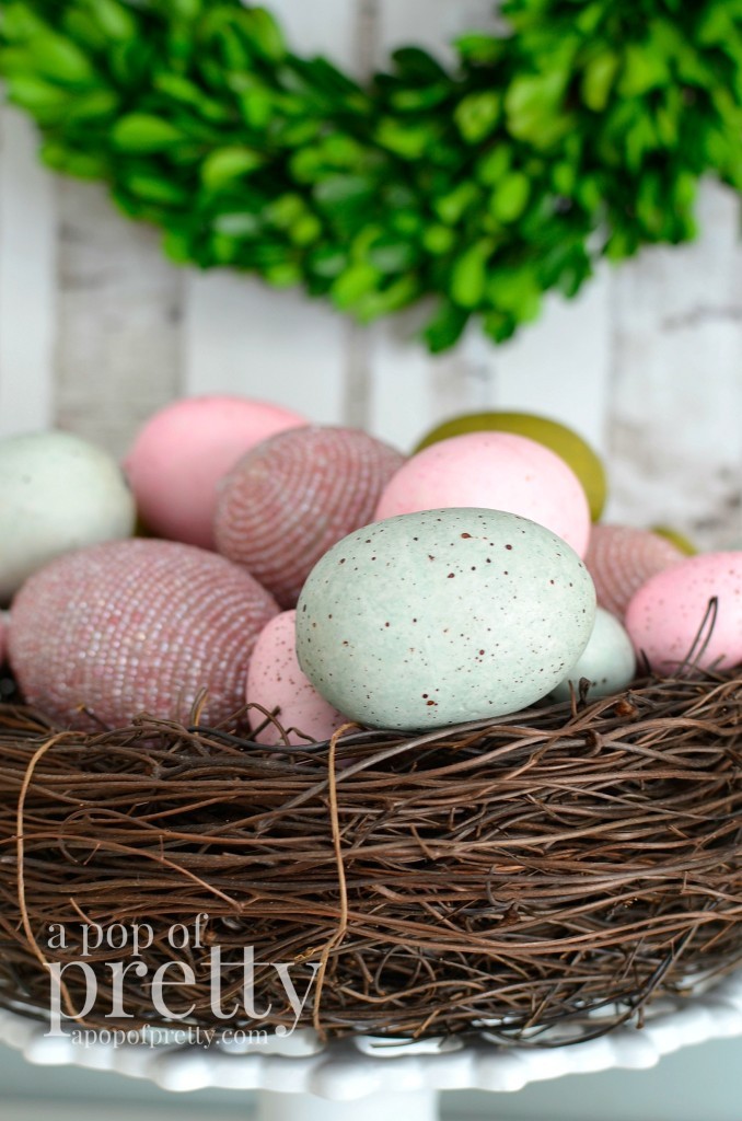 Easter decorating - eggs