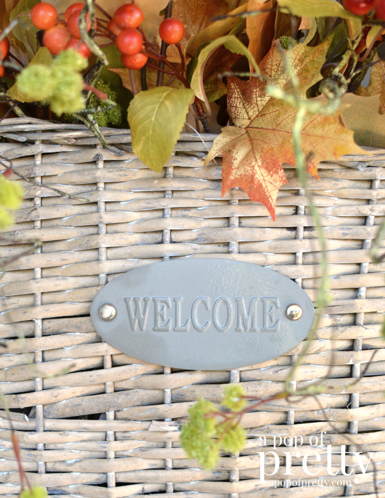 Fall door decor