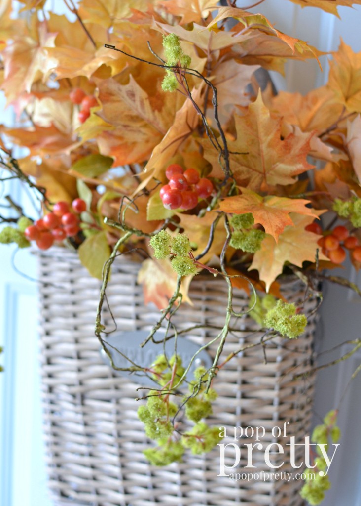 Fall door decor