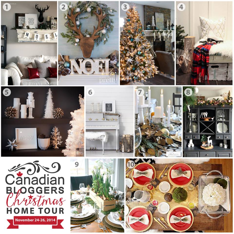 Canadian Bloggers Christmas Home Tour