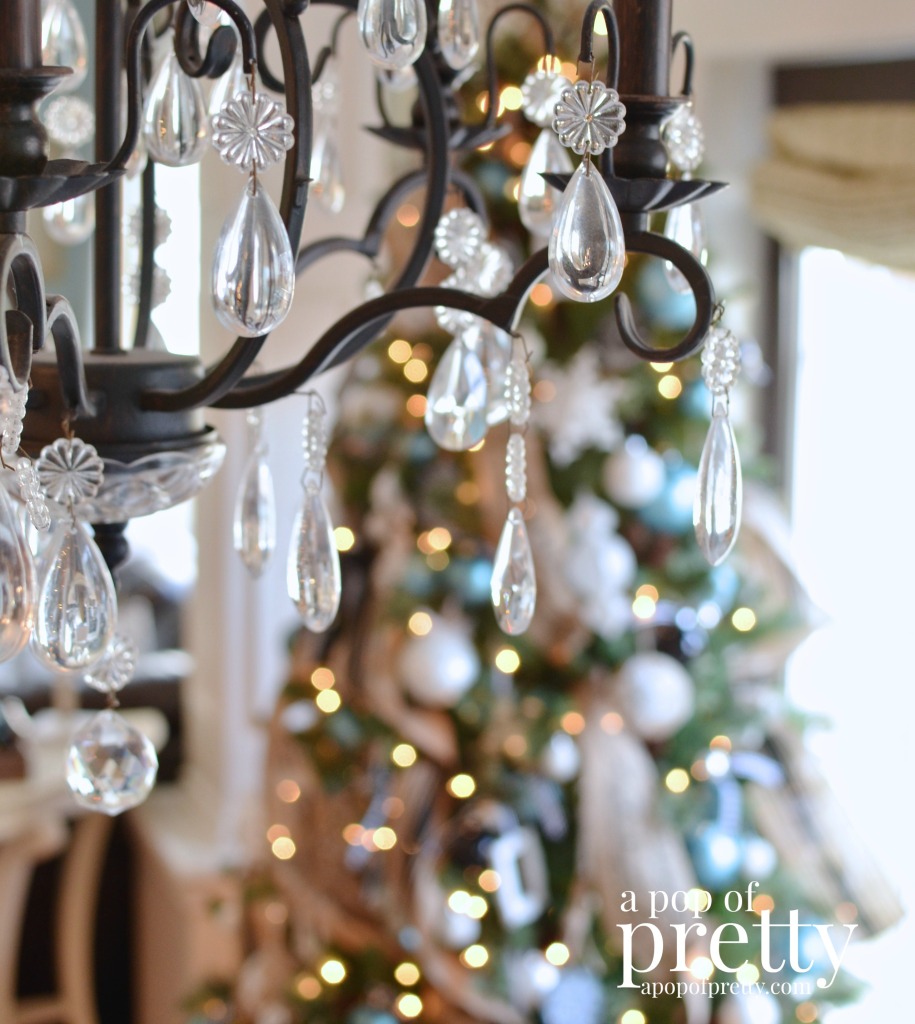 French inspired Christmas decor home tour 8