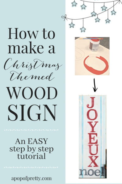 diy wood sign