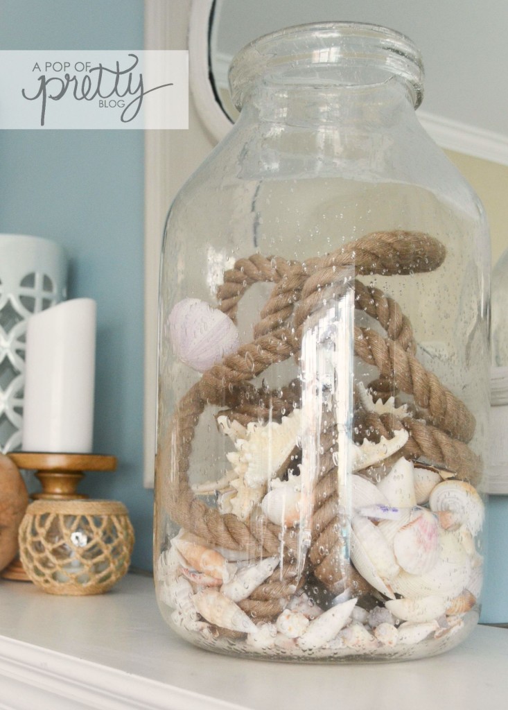 nautical decor - centerpiece