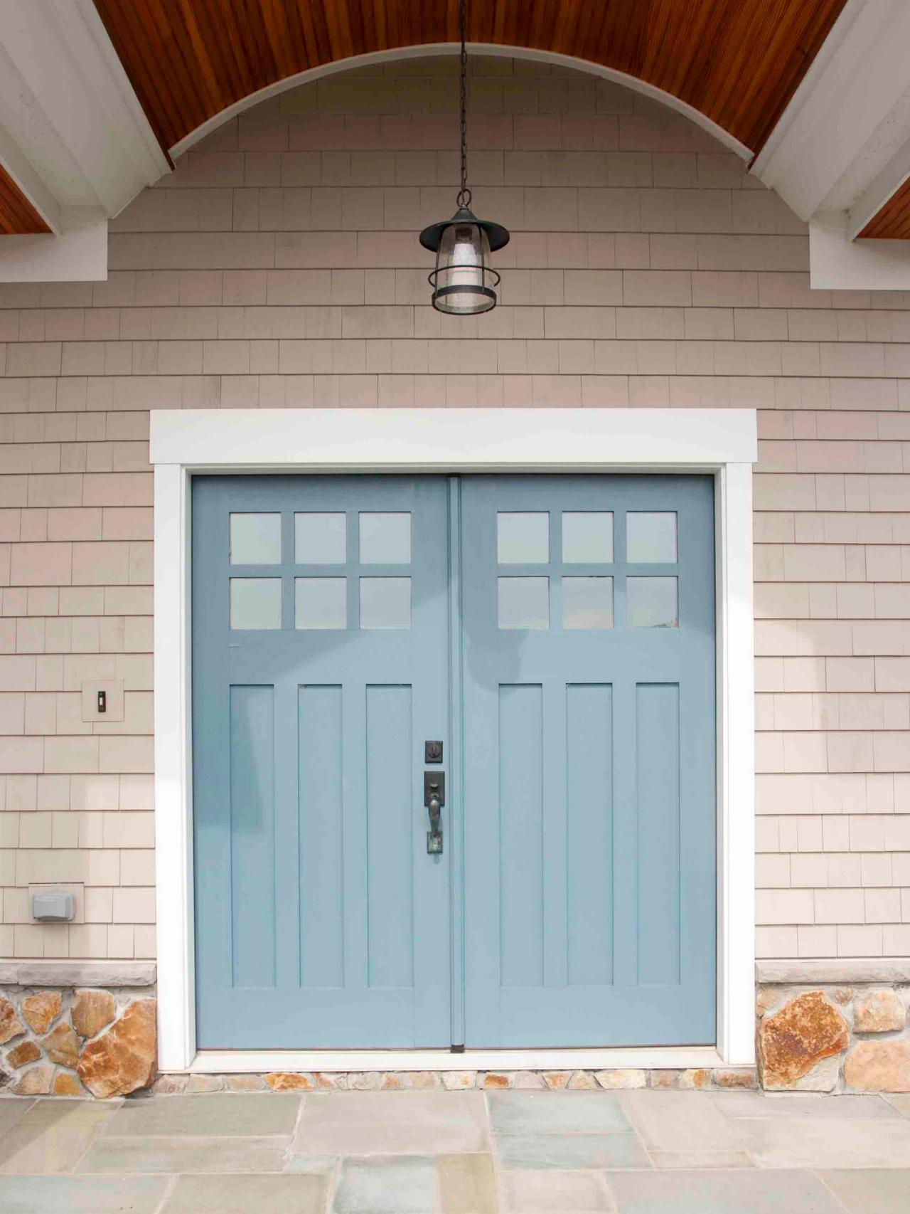 10 Pretty Blue Front Door Colour Ideas (Paint Names) A Pop of Pretty